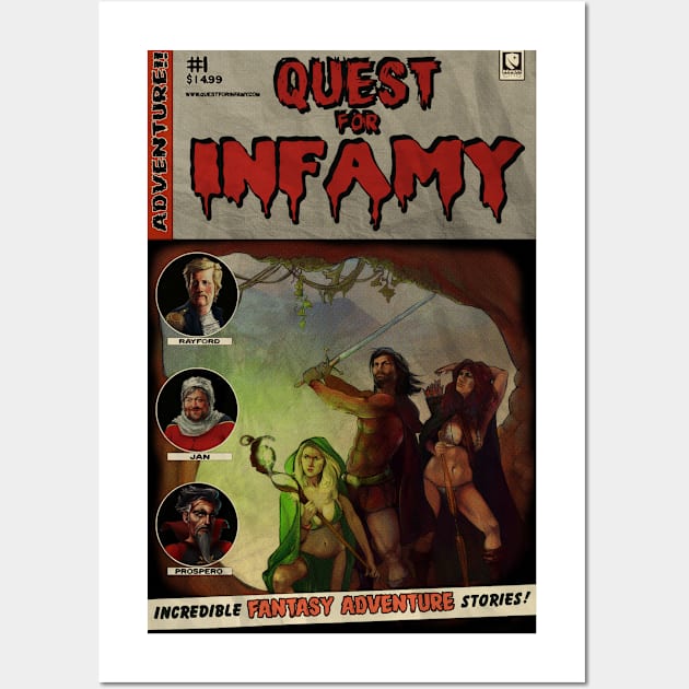 QFI - EC Comics Inspired Wall Art by Infamous_Quests